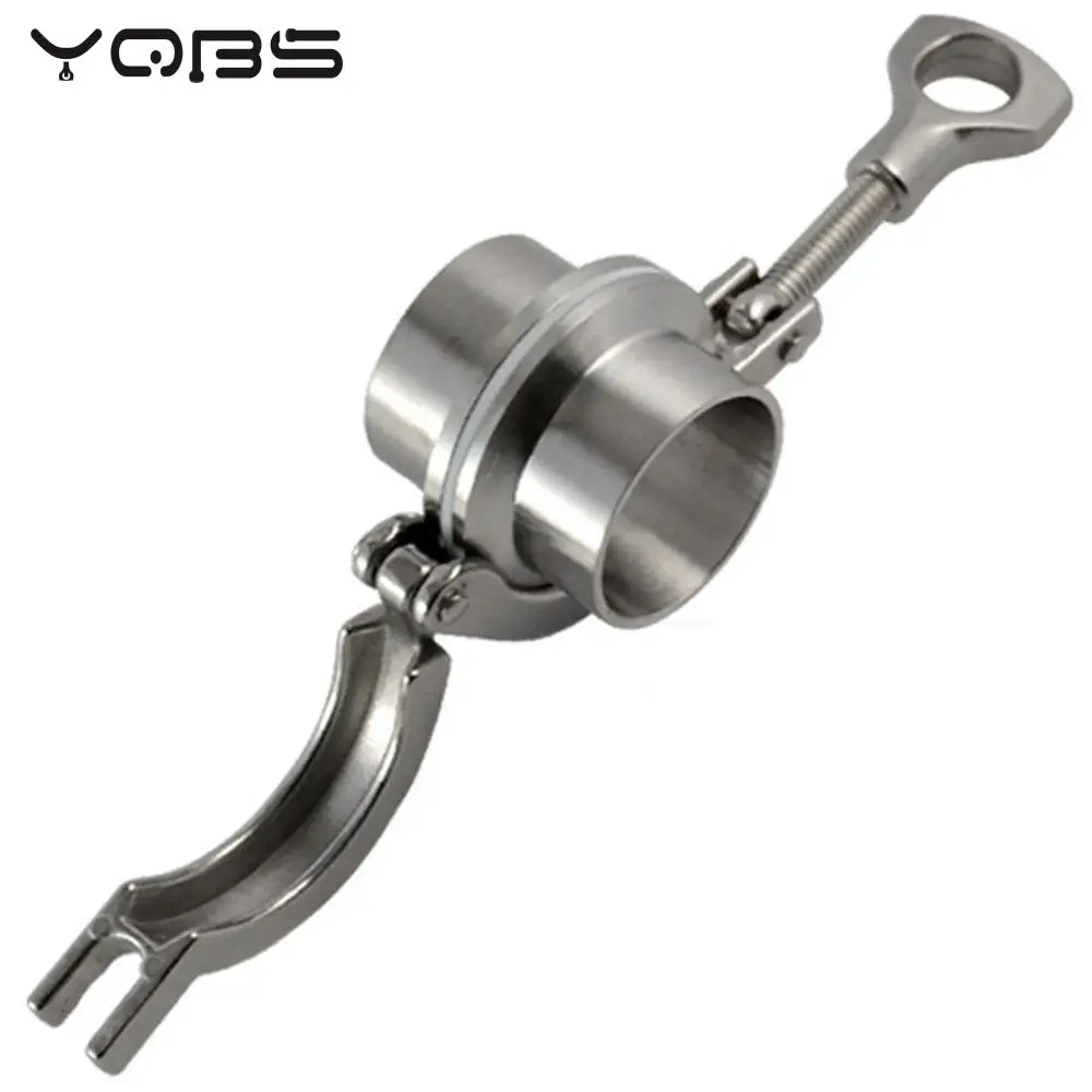 Yqbs triclamp ss flange sanitária tubo de solda virola tri braçadeira ptfe ou junta de silicone aço inoxidável sus ss 304