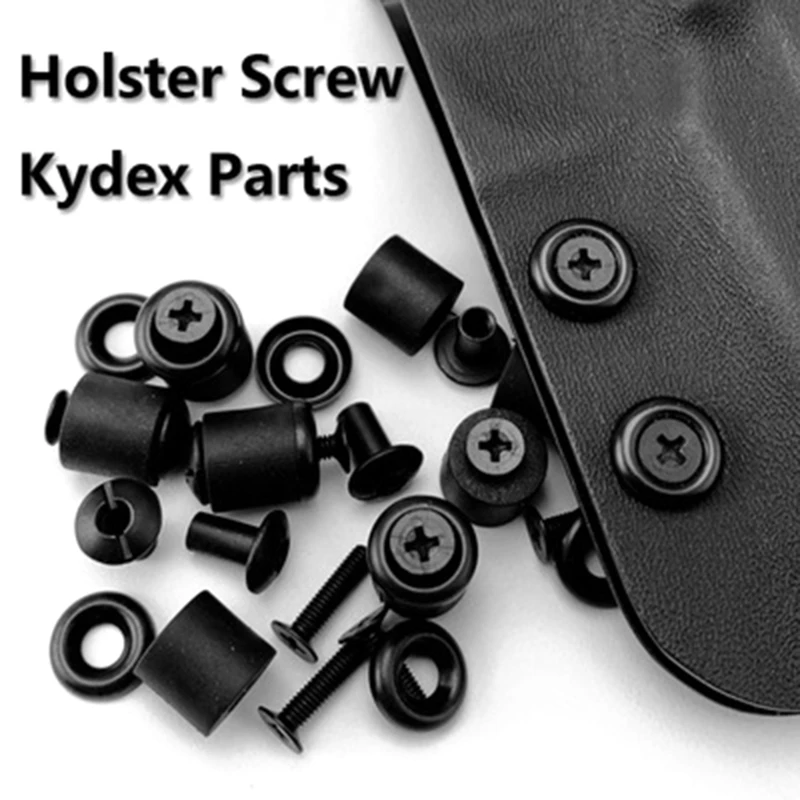 Bộ Vít Vít Với ​​Máy Giặt Cho DIY Kydex Vỏ Bao Da Dụng Cụ Cầm Tay Bộ Phận 24BD