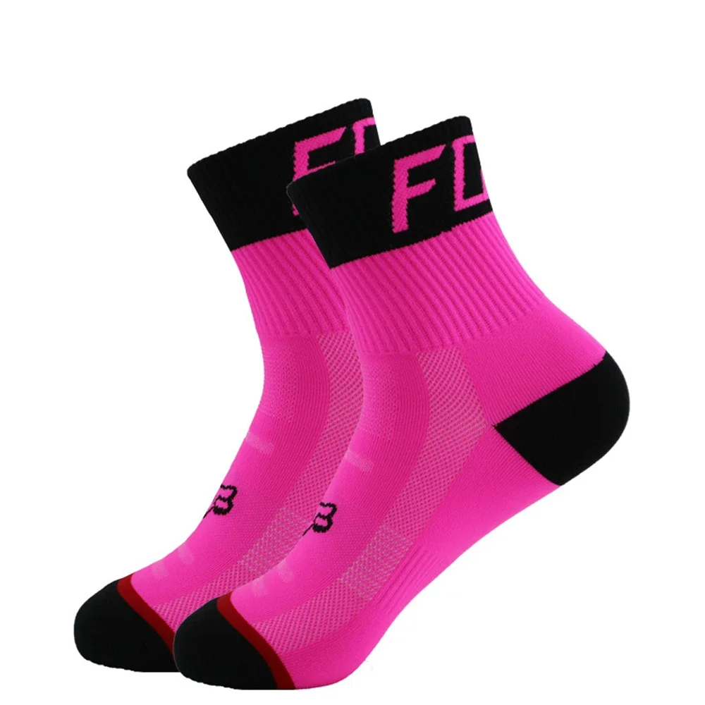 Nuevos calcetines de ciclismo de carreras profesionales calcetines deportivos calcetines de ciclismo al aire libre transpirables
