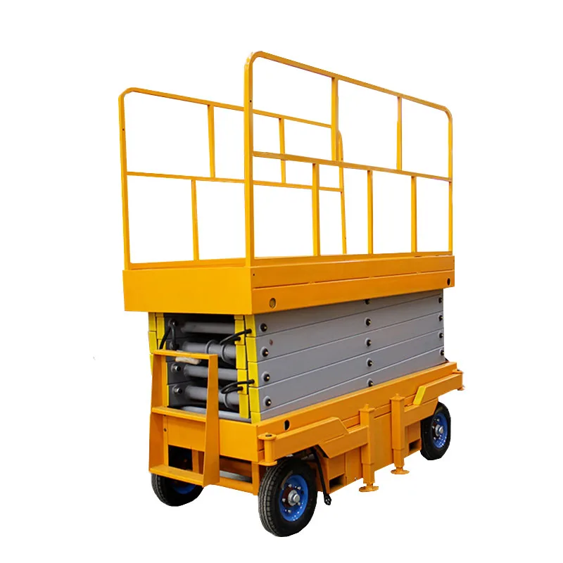 Double Cylinder Hydraulic Scissor Lifting Platform Work Table for Workshop