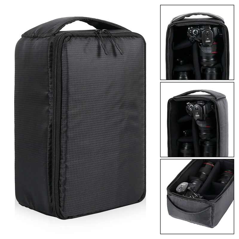 Waterproof DSLR Camera Bag Multi-functional Camera Backpack Outdoor Video Digital Camera Photo Case for Nikon Canon DSLR Lens