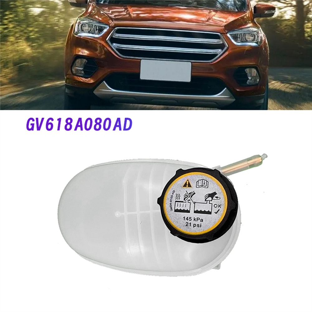 Tanque de expansão do líquido refrigerante do reservatório do radiador do carro embly GV61-8A080-AC para ford kuga mk2 ecoboost 2017-2019 gv618a080ad