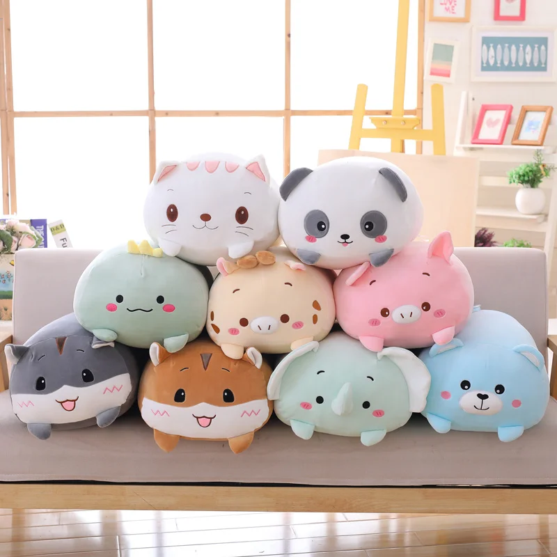 90Cm Mềm Động Vật Hoạt Hình Góc Sinh Học Vỏ Gối Hình Chó Dễ Thương Mèo Khủng Long Con Heo Con Kỳ Lân Sang Trọng Đồ Chơi Nhồi Bông Đáng Yêu Kid birthyday Tặng