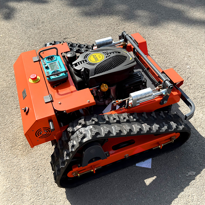 Aangepaste topkwaliteit en goede prijs Afstandsbediening grasmaaier Model 500 mm rupsgrasmaaier met afstandsbediening