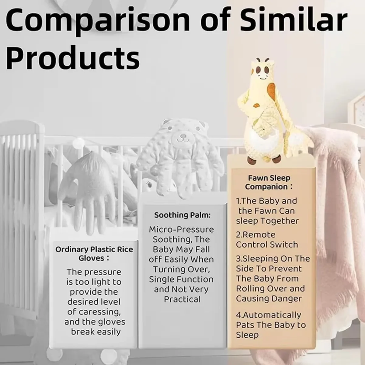 Bebê dormindo tapinhas boneca travesseiro calmante palma controle remoto elétrico sono companheiro automático travesseiro do bebê da criança enfermagem