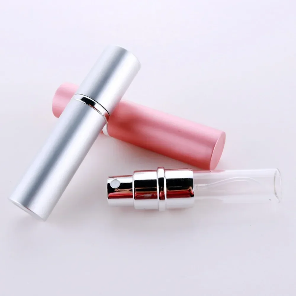 5/7/10PCS 5ml Portable Refillable Perfume Bottle With Spray Scent Pump Empty Cosmetic Containers Mini Atomizer Bottle Travel