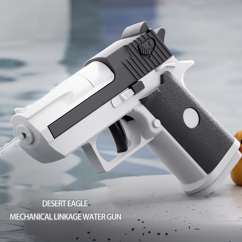 มินิคู่มือปืนฉีดน้ํา Desert Eagle ปืนพกเกมยิงต่อสู้ของเล่นปืนน้ําเล่นฤดูร้อนกลางแจ้งของเล่นเด็กของขวัญ