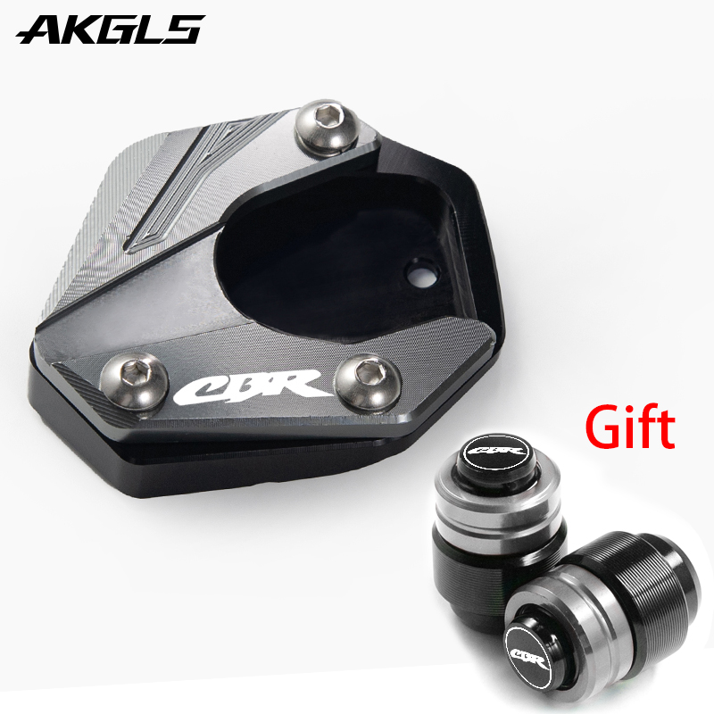 ホンダ CBR650R CBR650F CBR 650R CBR500R 2013-2023 2024 オートバイタイヤバルブキャップキックスタンド足引伸サイドスタンド延長