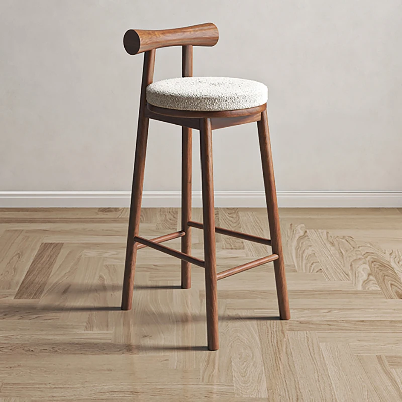 Minimalist Kitchen Bar Stools European Modern Bar Stool Aesthetic Classic Nordic Tabourets De Bar Furniture Decoration