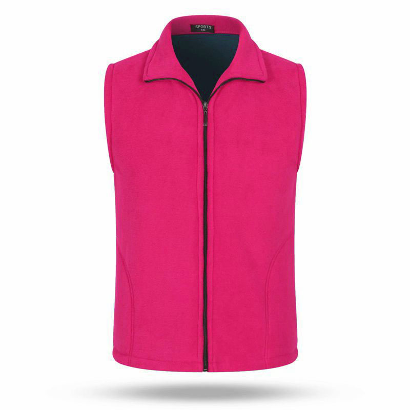 Freizeitjacke Damenweste Polarfleecejacke Mittleres Alter Und Ältere Ärmellose Jacke Damenmode Reißverschluss Freizeitweste