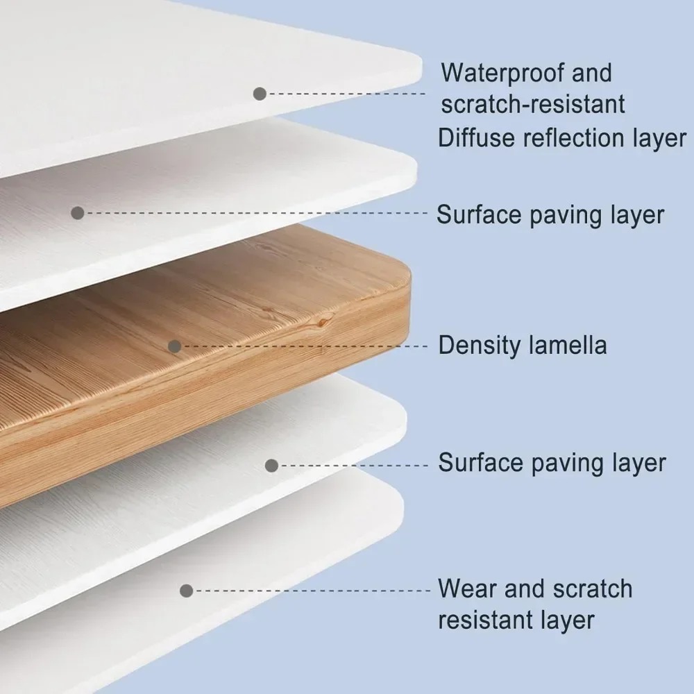 Adjustable Study Desk & Chair Set W/Storage,Drawers,Bookshelf,Child Toddler Writing Homework Table