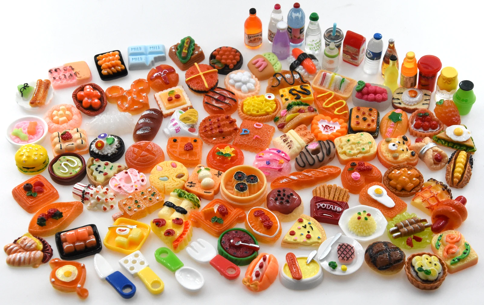30 pezzi mini bevande carine cibo mobili in miniatura supermercato negozio scaffale accessori per casa delle bambole per ragazza finta gioca giocattolo da cucina