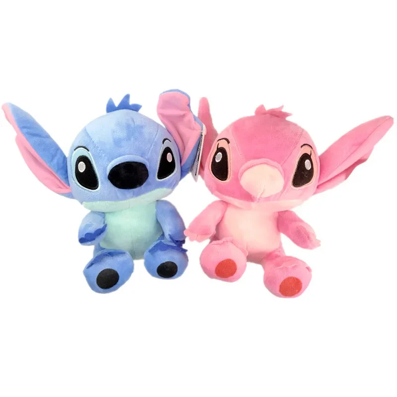 2025 neue Qualität Disney Lilo & Stitch Scramp Tier weiche gefüllte Baumwollpuppen Plüsch Peluche Kinderspielzeugmodell für Kinder Geschenk