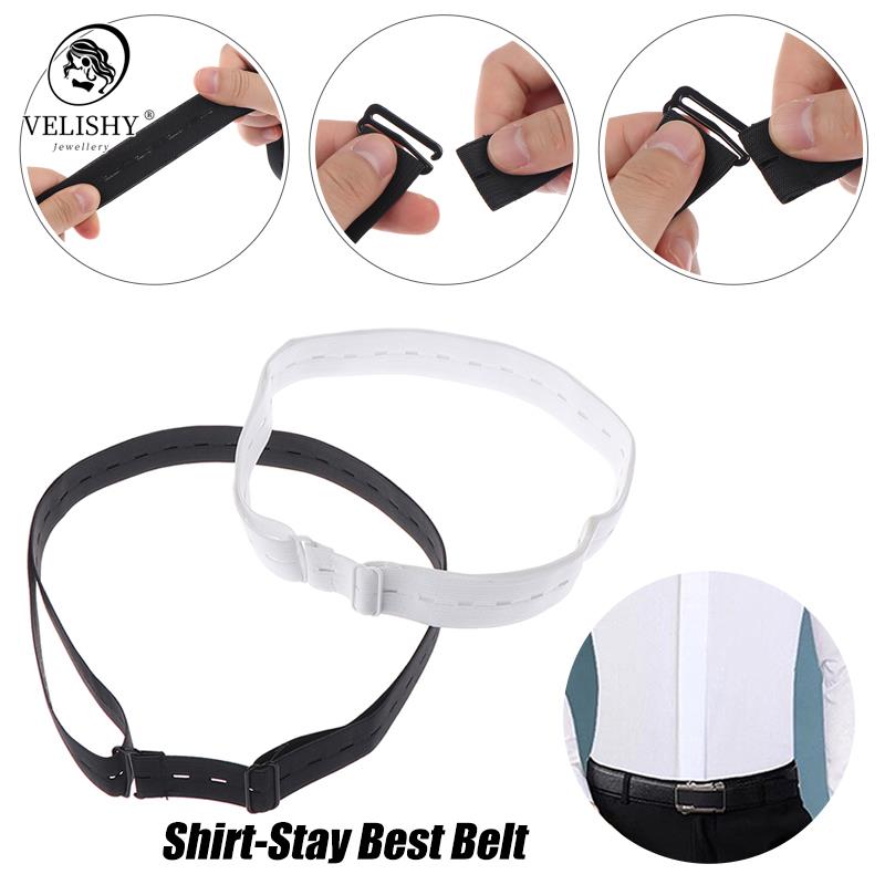 Mannen Vrouwen Shirt Verblijf Beste Riem Antislip Rimpel-Proof Overhemd Houder Bandjes Verstelbare Riem Vergrendeling Riem Houder buurt Shirt-Verblijf
