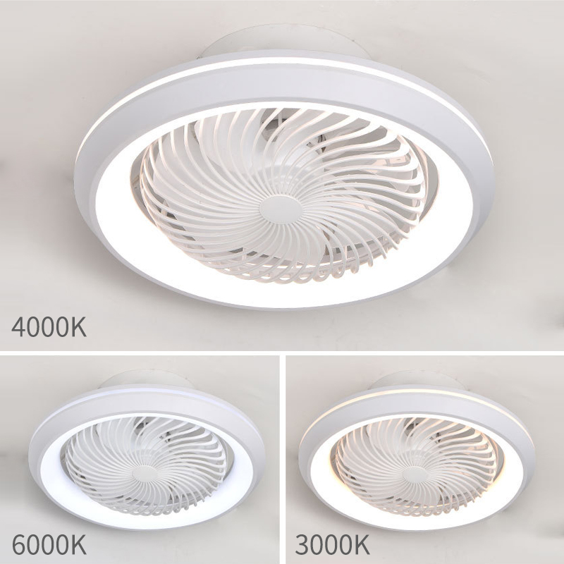 49 cm gesloten 360 graden bewegend hoofdventilatorlicht, slaapkamer geïntegreerd ventilatorlicht, woonkamer slaapkamer eetkamer plafondventilatorlicht