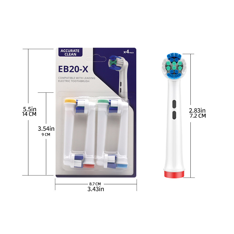 Compatible con cabezal de cepillo de dientes eléctrico Oral p2/4000/3757/d12/3766 OLB cabezal de repuesto universal
