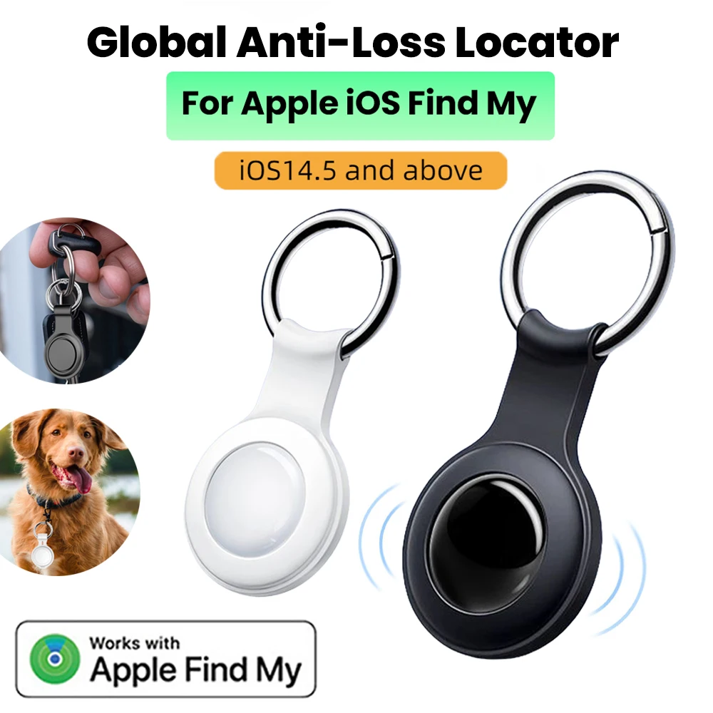 Tag-D Anti Lost GPS Tracking Device Bluetooth Smart Air Tag Position Finder Локатор работает с iPhone iPad iOS System FindMy App