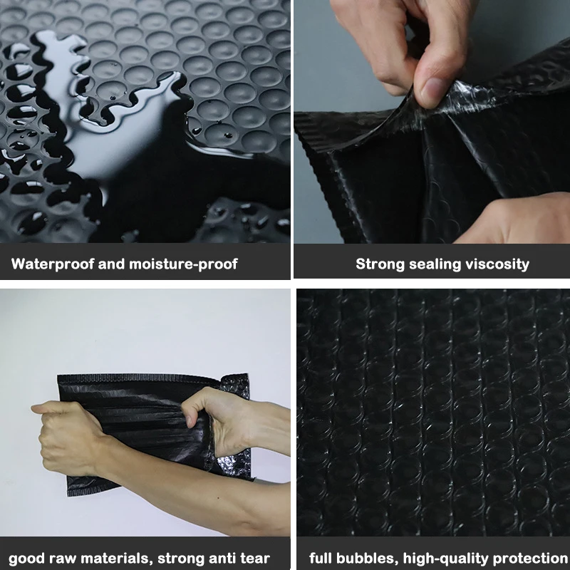 50 Stuks Paars Bubble Mailers Bubble Gewatteerde Mailing Enveloppen Mailer Poly voor Verpakking Self Seal Verzendzak Bubble Padding
