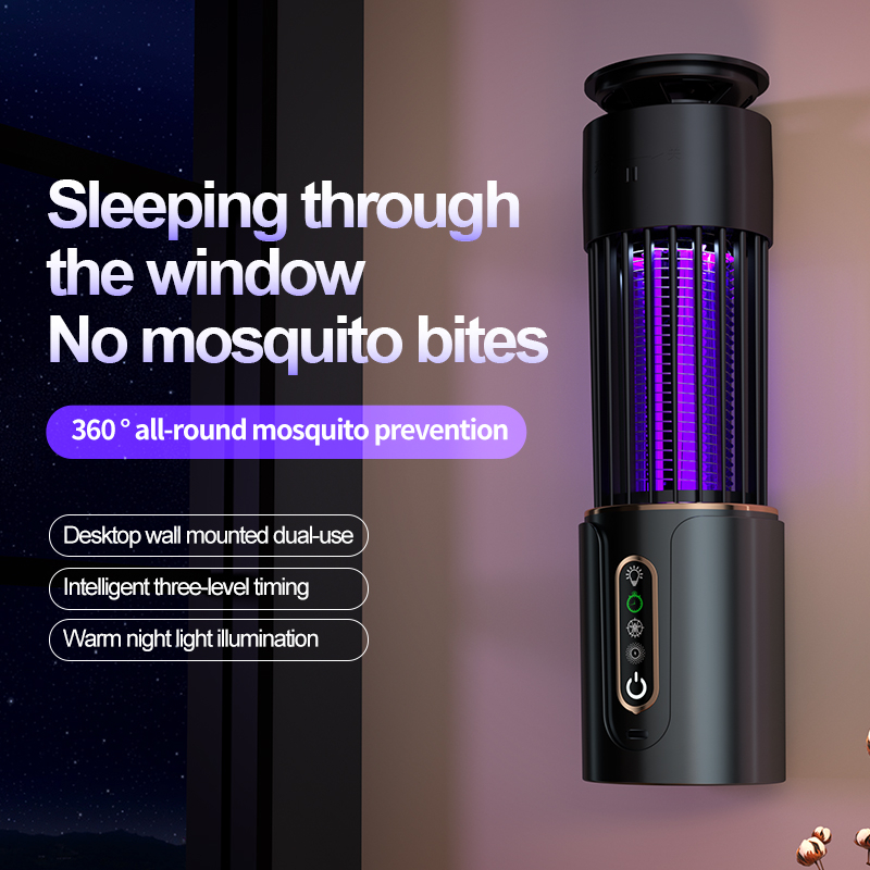 Xiaomi Mosquito Killer Lamp Insect Fly Trap Camping Lantern USB Timing Electric Mosquito Swatter Outdoor Insect Killer Repellent