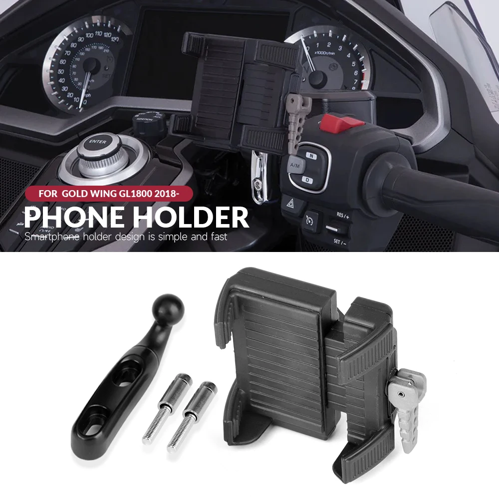 Soporte para teléfono GPS, soporte de navegación para HONDA Gold Wing GL 1800 GL1800 F6B DCT 2018 2019 2020 2021 2022 2023 2024