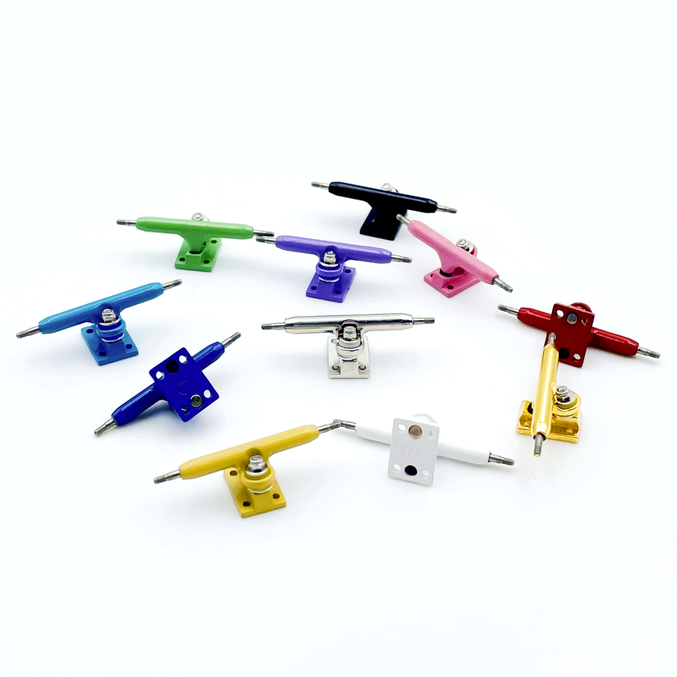 36mm 34mm 32mm Upgraded Single Alxe Fingerboard Trucks for Professional Finger Skateboard Mini Skate Board Toys