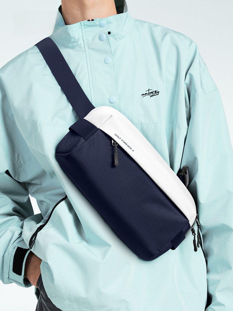 Golf New Chest Bag Unisex Casual Trendy Small Backpack Single Shoulder Sling Bag Spring Summer Versatile Soft Oxford Fabric