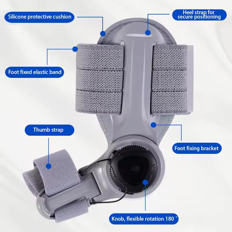 Bunion Corrector Unisex Voet Hallux Valgus Bretels Draaibare Teen Separator Stijltang Verstelbare Pedicure Vinger Teen Corrector