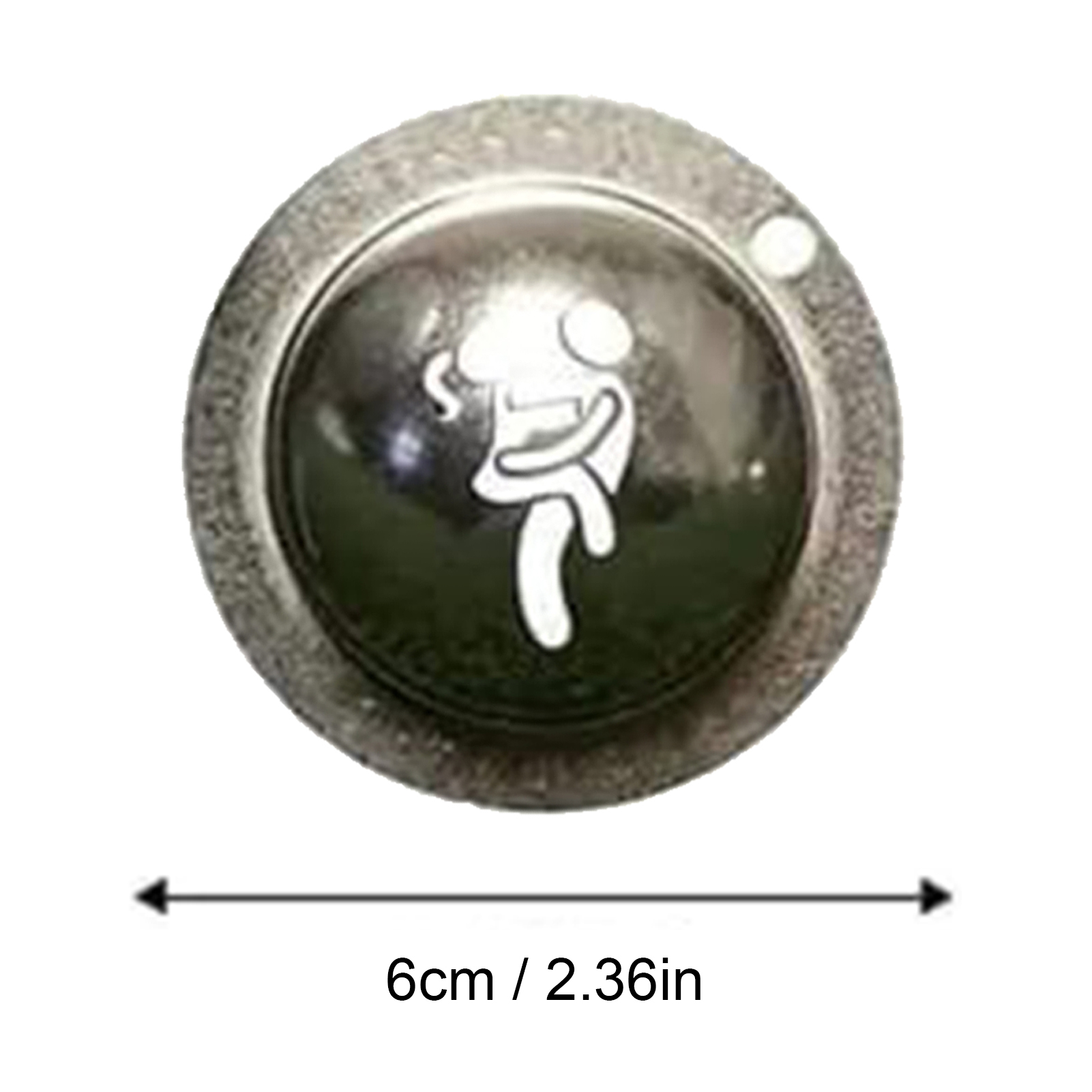 Funny Adult Humor Signal Golf Ball Marker Alignment Tool Stainless Steel Models Ball Line Template Alignment Training Aids Tool