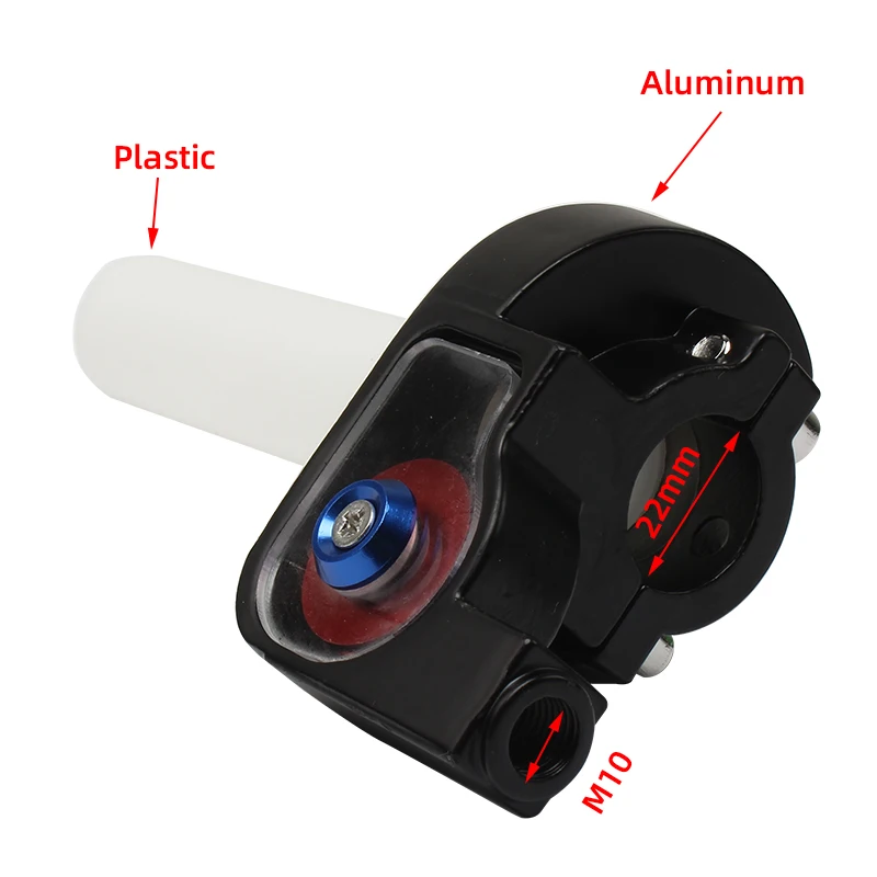Motorcycle 22MM 7/8" Quick Turn Throttle Grips Settle Twist Gas Throttle Handle Grip For Dirt Pit Bikes ATV GPX SDG Parts