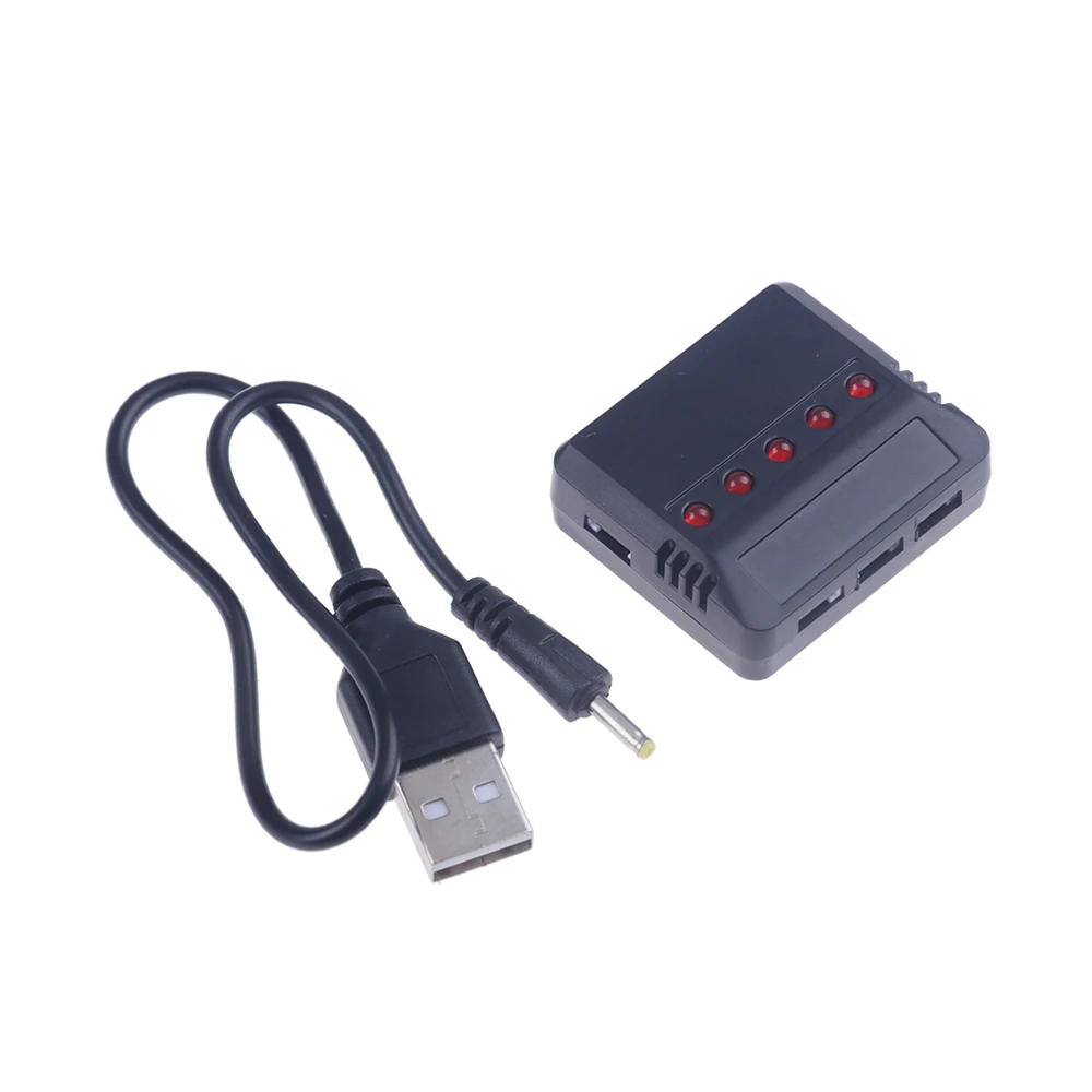 3.7V 550mAh 35C Lipo Battery and Battery charger for X4 H107 H31 KY101 E33C E33 U816A V252 H6C RC Quadcopter Drone Spare Part