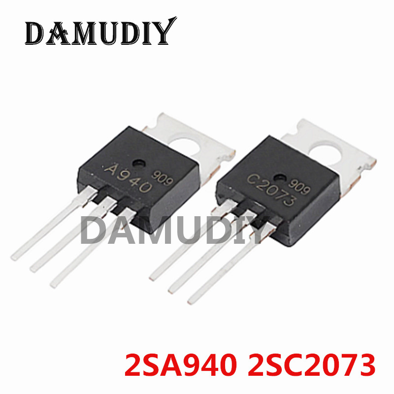 5pairs 10pieces (5pieces 2SA940 + 5pieces 2SC2073 )  A940 C2073