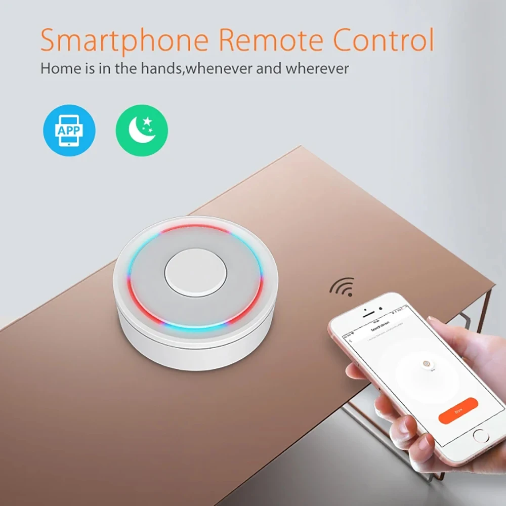 2-in-1 HomeKit Tuya Wire ZigBee Gateway Hub Smart Home Bridge Fernbedienung funktioniert mit Apple HomeKit oder Tuya Smart APP