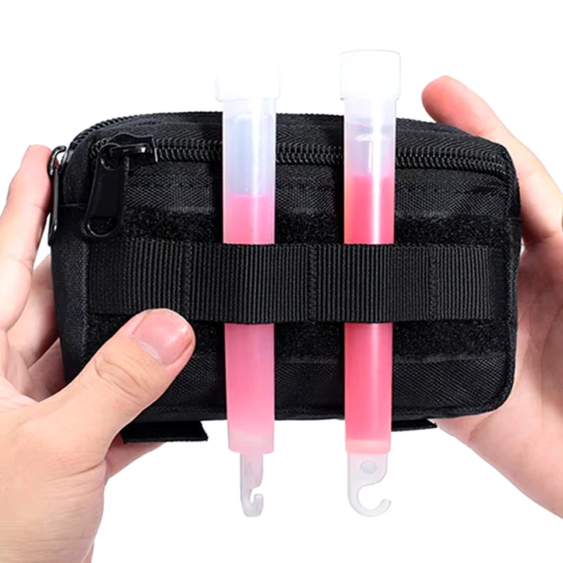 Double Layer Military EDC Pack Men Tactical Molle Waist Belt Oxford Hip Pouch Fanny Pack Camping Hunting Accessories Utility Bag