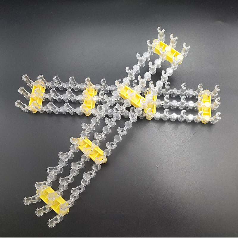 Kit de tejedor de banda de telar de goma de moda para DIY, máquina de tejer alargada, pulseras, marco de tejido, bandas, gancho, manualidades, Juguetes