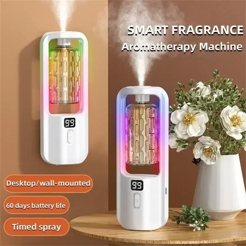Geurverspreider Smart Home Essentiële olieverspreider USB Luchtzuivering Verstuiver Toilet Auto Ontgeuren en aromatherapiemachine