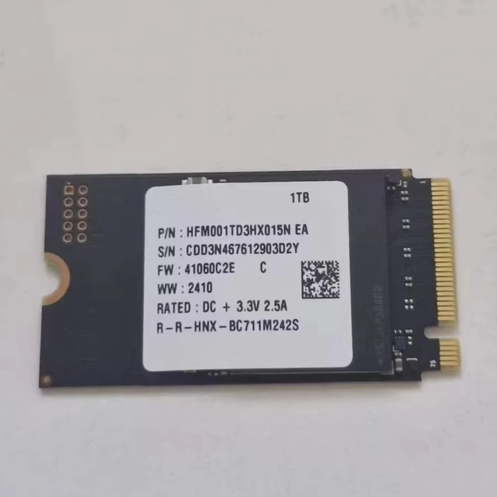 NEW SSD BC711 1T 2242 m.2 pcie3.0 * 4 SLC Dynamic Cache NVME Solid State Drive 1TB 1024GB TLC Particle Original For Hynix