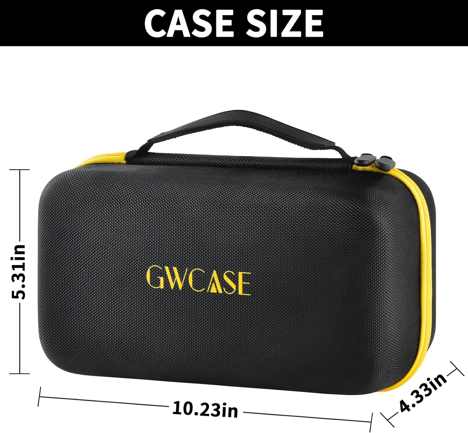 Hülle kompatibel mit Brady M210/ BMP21-PLUS Handheld-Etikettendrucker. Sticker Maker Tragbare Aufbewahrungstasche mit Netztasche
