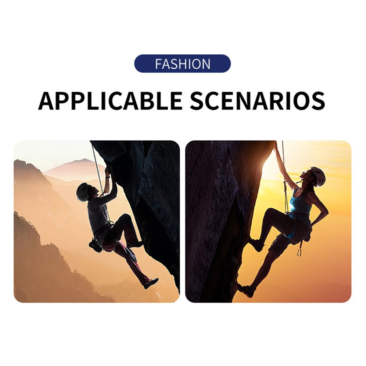 BABQ ロック クライミング クリア プリズム メガネ 眼鏡高さ透明で快適な光学屈折軽量ビレイ スタイル: A