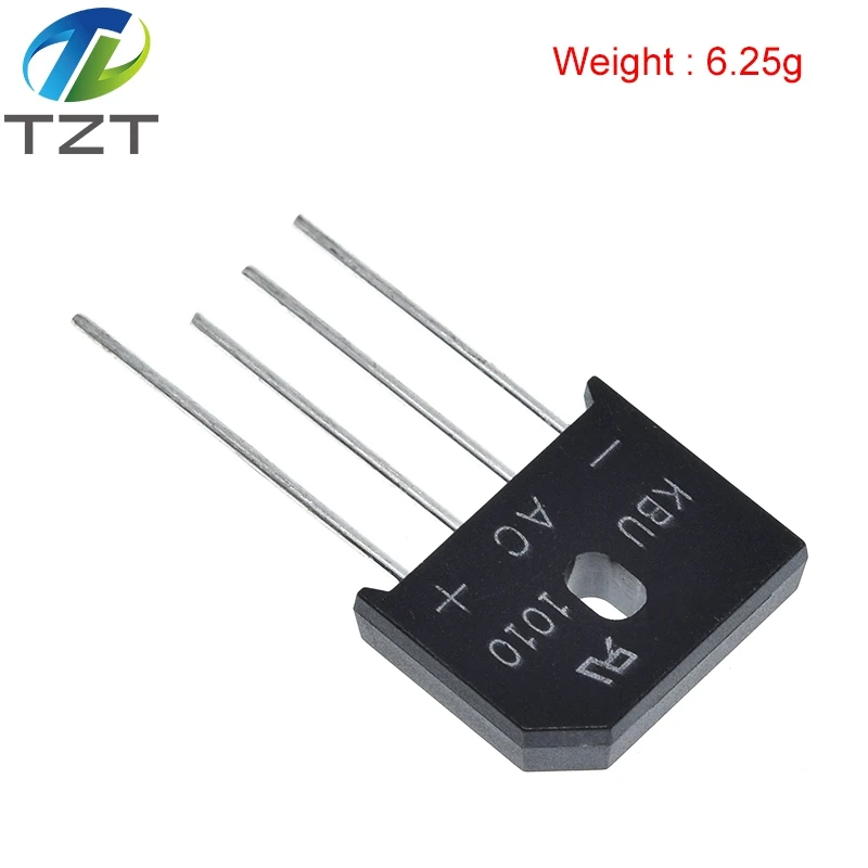 5 unids/lote KBU1010 KBU-1010 10A 1000V