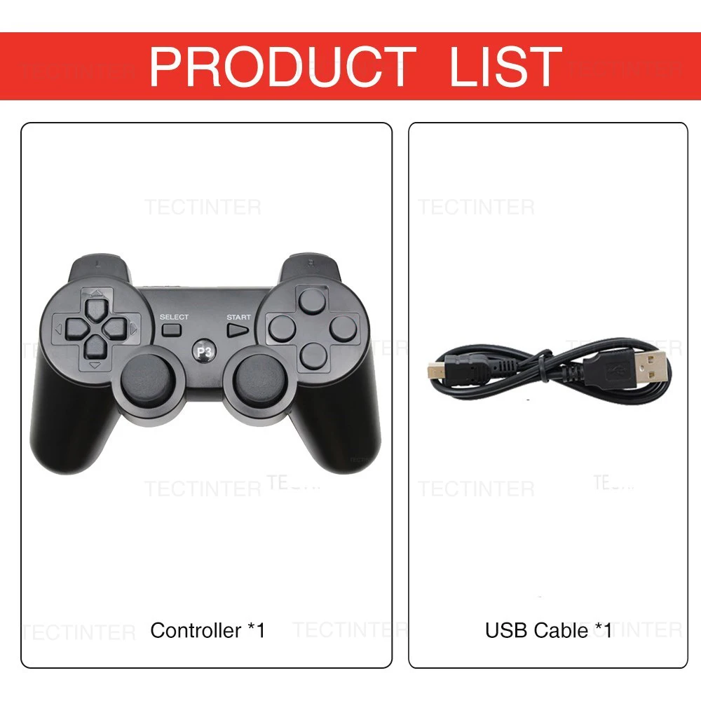 PS3 コントローラージョイスティック用 Bluetooth ワイヤレスゲームパッドをサポートプレイステーション 3 コントロールジョイパッドアクセサリー用の内蔵振動