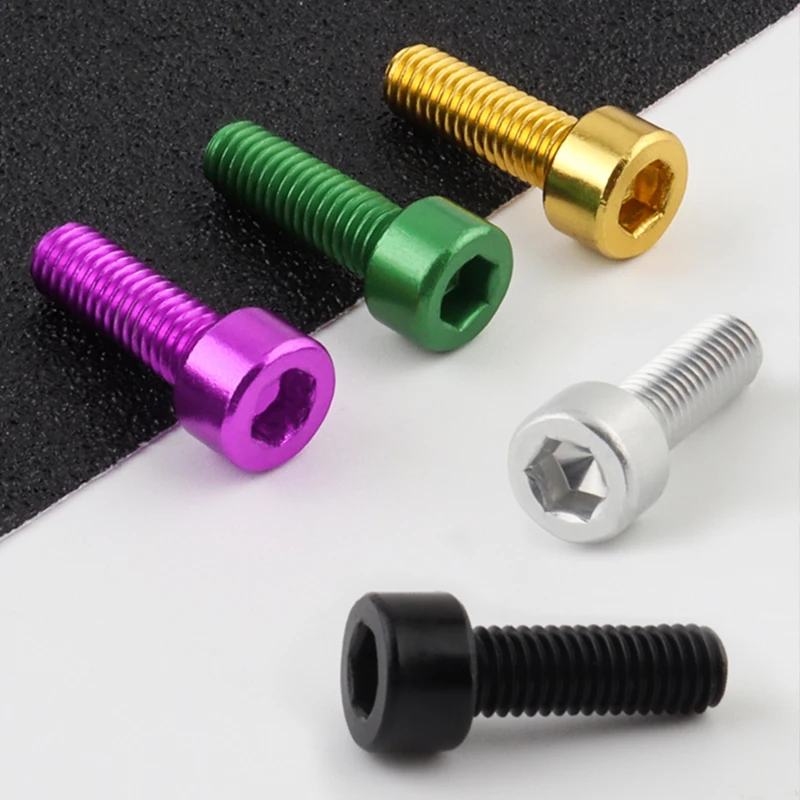 MUQZI 2 Chiếc Xe Đạp Bình Lồng Ốc Vít M5 Nhôm Siêu Nhẹ Giá Đỡ Bu Lông MTB Xe Đạp Đường Bộ Phụ Kiện