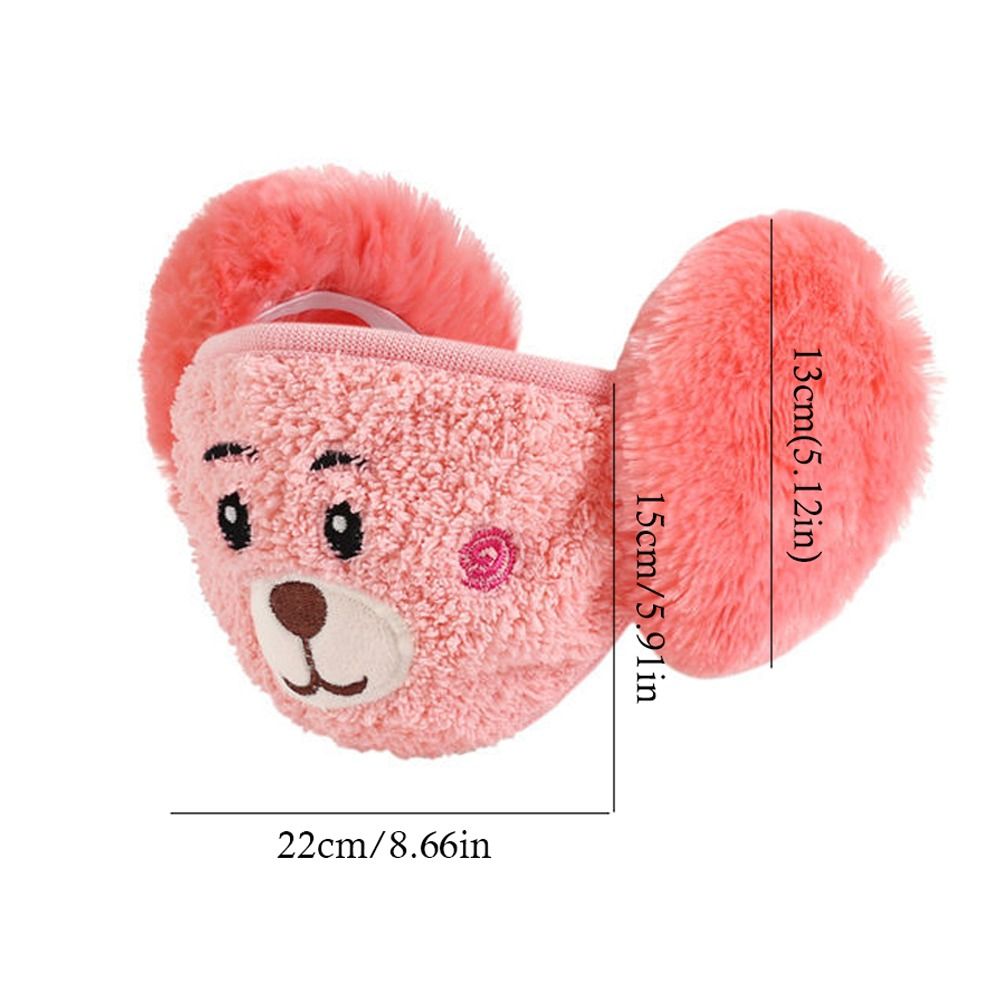 แฟชั่นฤดูหนาว WARM 2 in 1 หน้ากาก Earmuffs Thicken Plush เย็นปาก Breathable ป้องกันฝุ่นหูอุ่นผู้หญิงหญิง