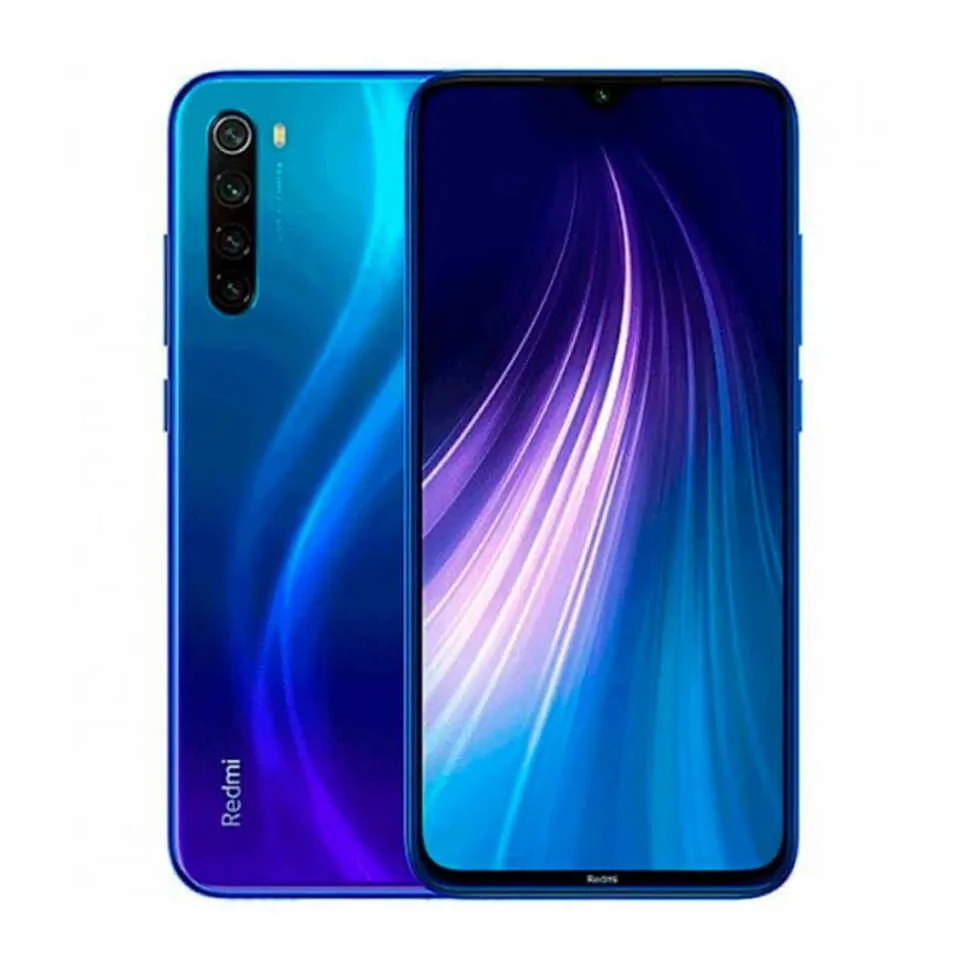 Smartphone original xiaomi redmi note 8 4g com capa de telefone android 4000mah bateria quad cmaera firmware global
