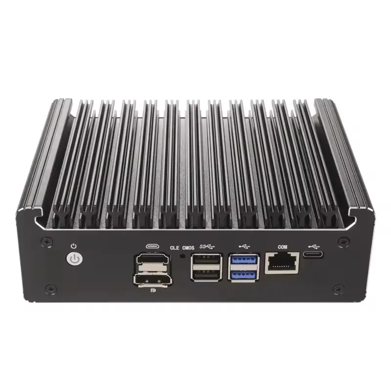 Solidna bezwentylatorowa firewall Mini PC Pentium Gold 8505 Intel N150 6x2.5G LAN DDR5 DDR4 NVMe SATA Proxmox pfSense Komputer Domowy Serwer