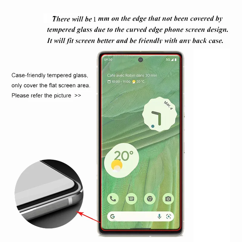 4 個強化ガラス Google ピクセル 9 8 プロ 9A 8A 7 7A 6 6A 5 4A 4 XL 3 9H 保護透明スクリーンプロテクターフィルムガラス