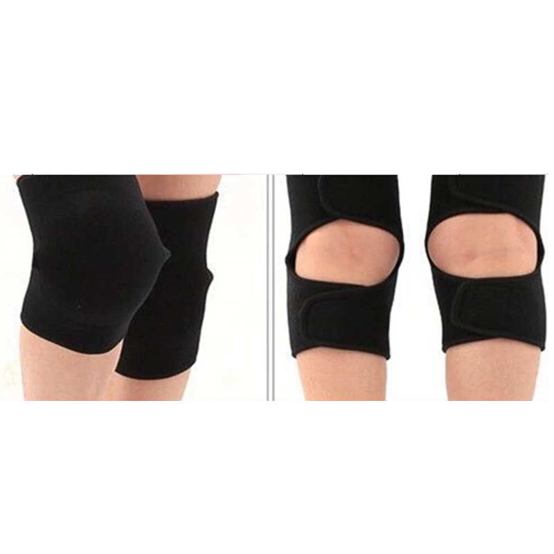 1pair Knee Brace Sponge Sleeves Breathable Flexible Elastic Support Protector Pad