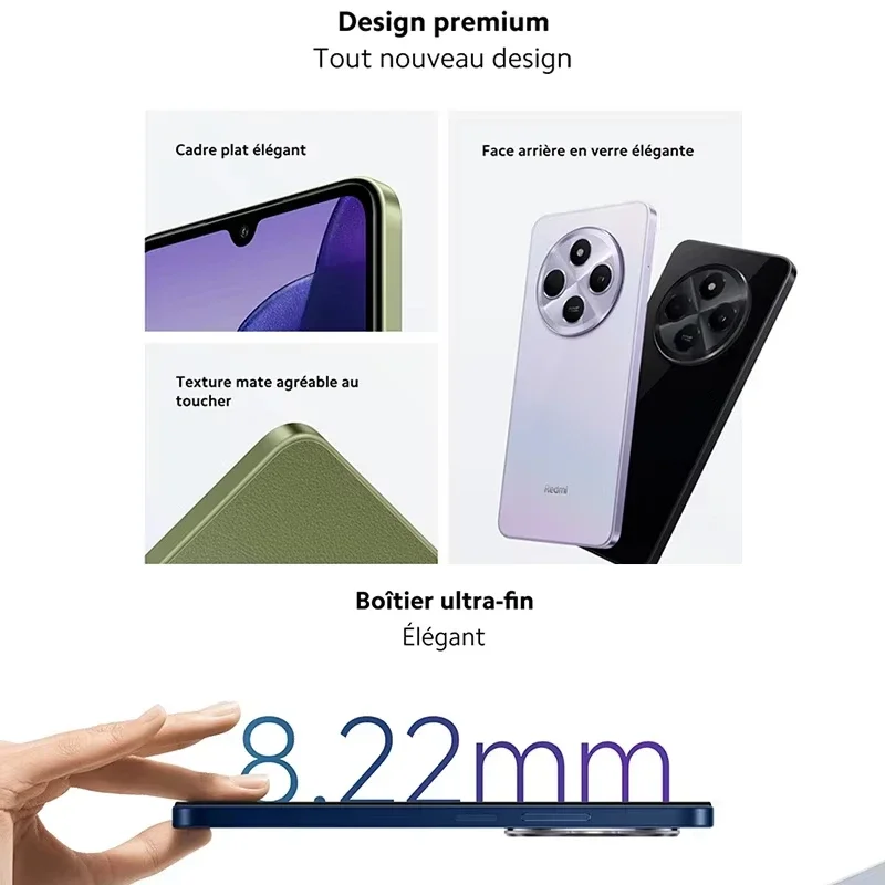 Globalna wersja Xiaomi Redmi 14C Smartphone Immersion 6.88'' 120Hz Display 50MP AI Dual Camera Massive 5160mAh Battery