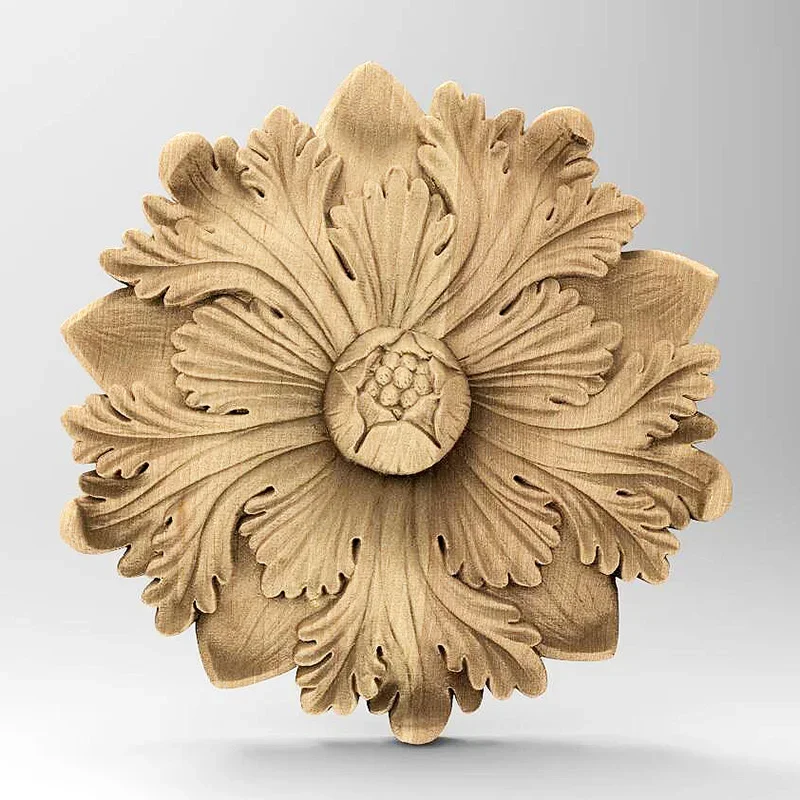 9 ชิ้น 3D แฟ้มดอกไม้ไม้แกะสลัก STL สําหรับ CNC Router 3D เครื่องพิมพ์ Artcam Aspire ผนังประตูเฟอร์นิเจอร์ตกแต่งบรรเทาเวกเตอร์แฟ้ม
