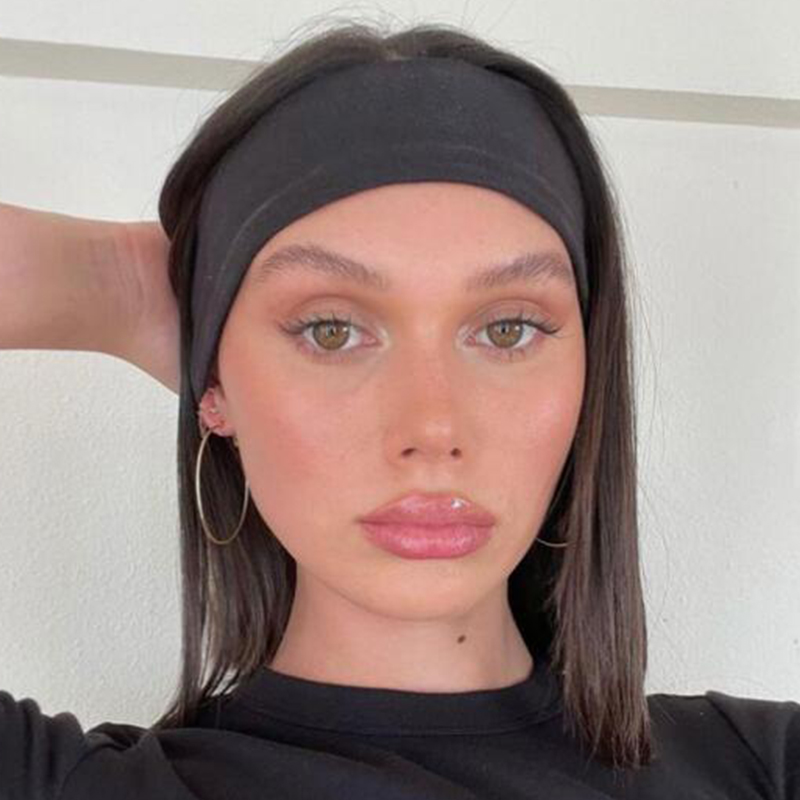 Mulheres algodão cabeça banda moda faixas de cabelo para mulher sólido turbante torção malha hairband torcido atado headwrap acessórios