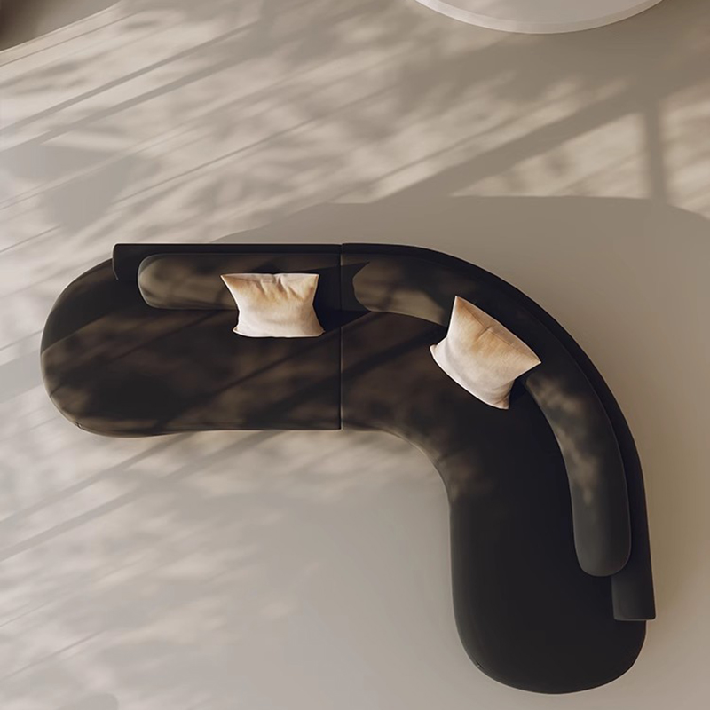 Sofás modernos de lujo para sala de estar, sofás blancos minimalistas y cómodos de gran tamaño para sala de estar, Muebles de diseño para terraza